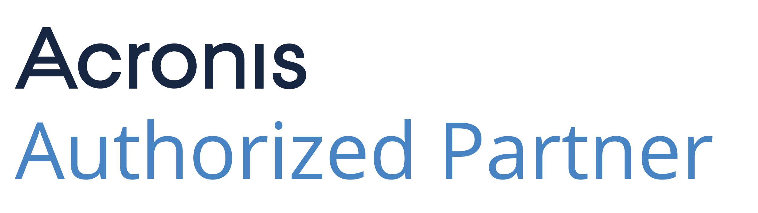 Logo Acronis - Authorized Partner